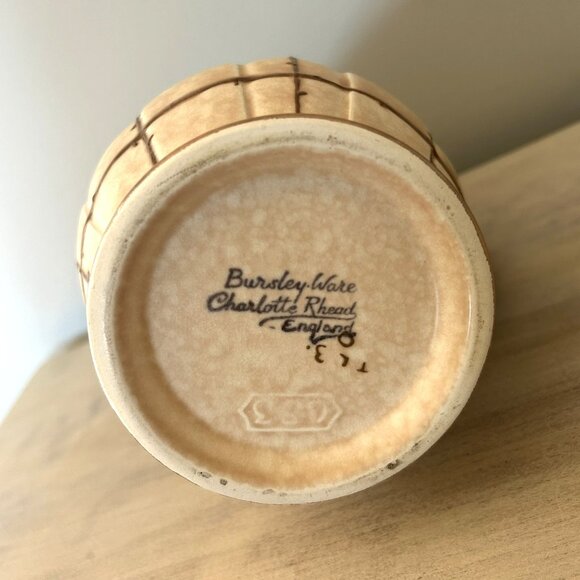 Charlotte Rhead Art Deco Bursley Ware Trellis Pattern Jug england - Picture 11 of 11